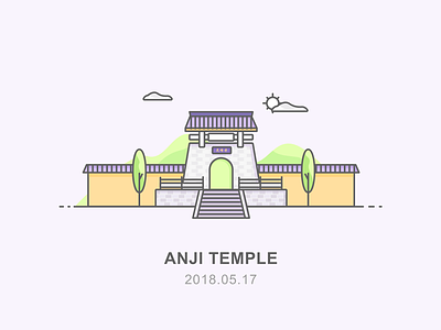 Temple temple photoshop illustrations