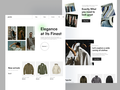 Clothing Store eCommerce Website