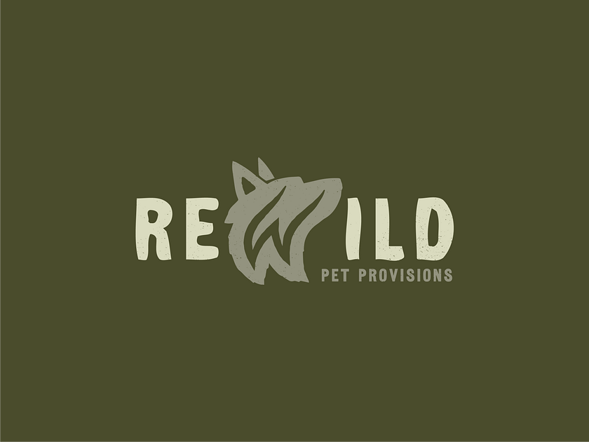 Rewild Pet Provisions logo by Michael Christiano on Dribbble