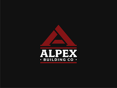 Alpex Building logo brand design branding design graphic design identity logo logo design vector
