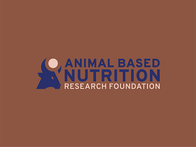 Animal Based Nutrition Research Foundation logo brand design branding design graphic design identity logo logo design vector
