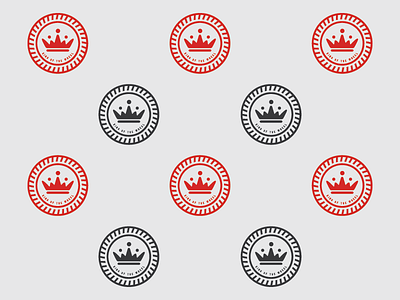 King Kustoms Pattern branding design logo pattern vector