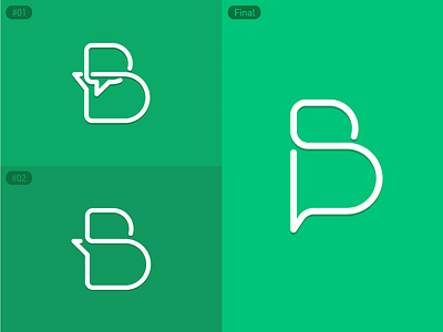 B