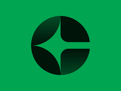 BH arrow geometric logo star