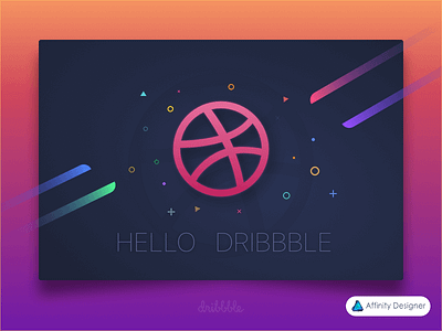 Hello Dribbble debuts