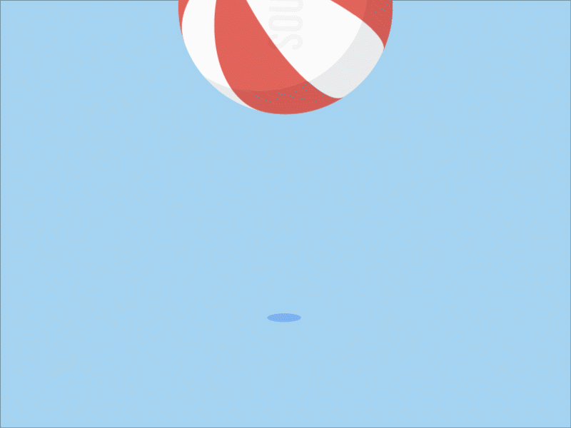 Bouncing Ball animation ball bouncing gif illustration motion design vector
