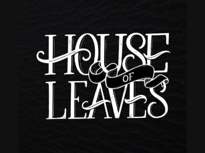 House of Leaves hand lettering lettering procreate typography