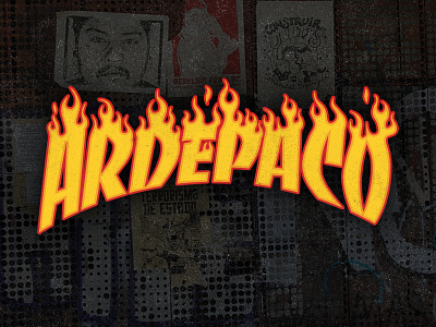ARDE PACO ardepaco chile chiledesperto pacosculiaos thrasher tshirt