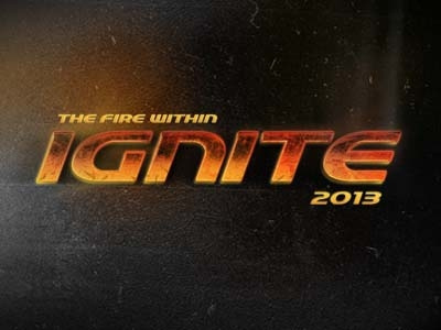 Ignite 2013 2013 event fire hot ignite logo magma photoshop smoke