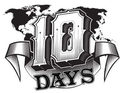Ten days dribbble