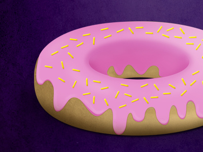 Want some? dessert doughnut photoshop pink series sweets
