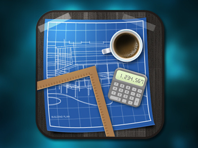 Department icon 2 app blueprint calculator cover icon operations photoshop ruler