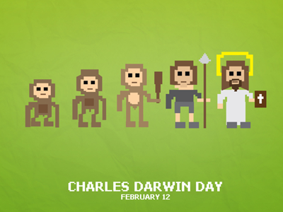 Charles Darwin day charles darwin design fun holiday
