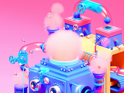 Marshmallow project c4d