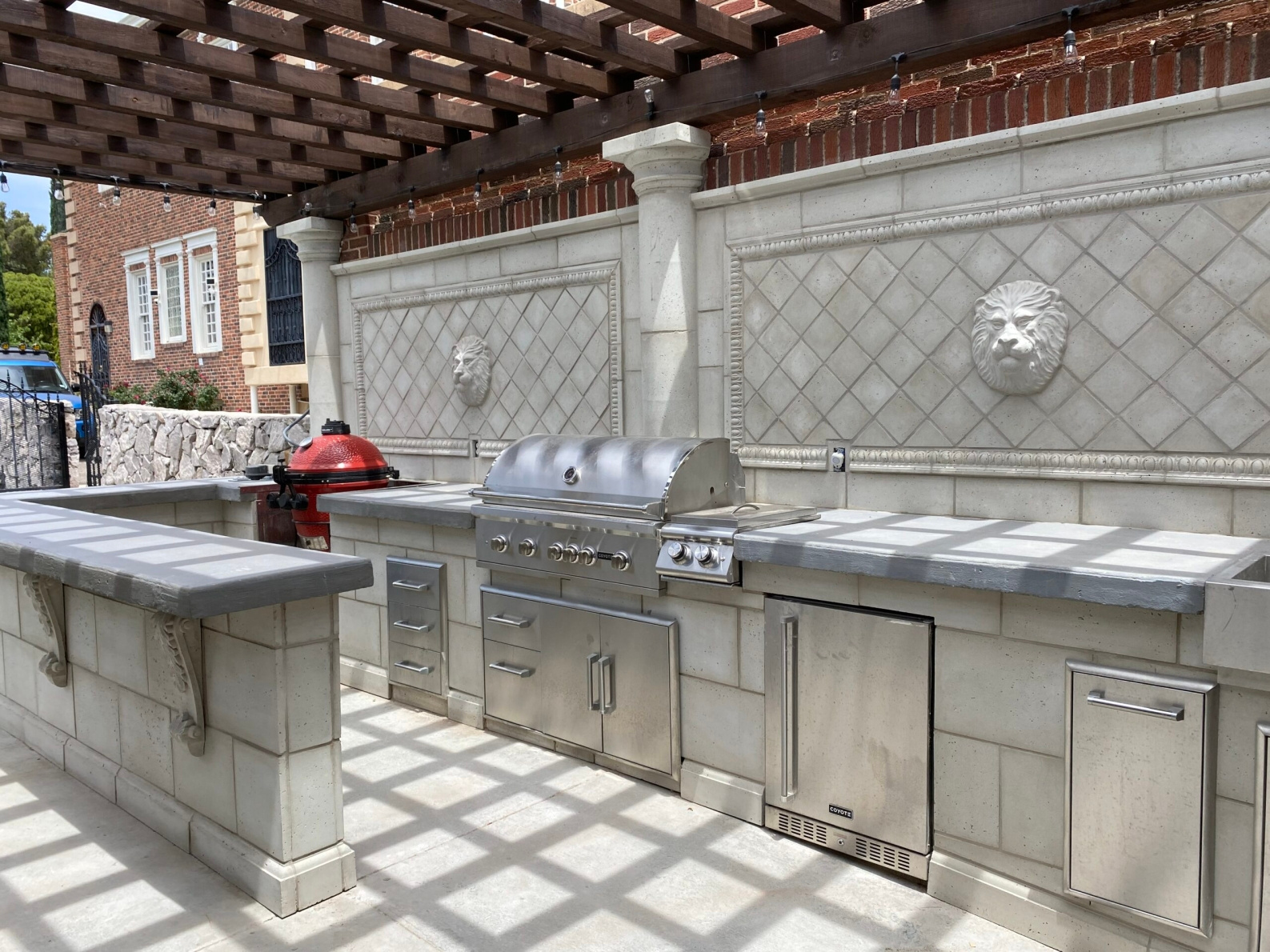 Topnotch Concrete Pavers in El Paso, Texas by Plaster Queen on Dribbble