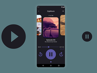 Music player UI dailyui design music player ui product design ui ux