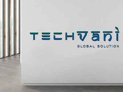 TECHVANI GLOBAL SOLUTION graphic design logo