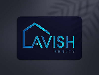 Lavish Realty branding graphic design illustration logodesign graphic vector