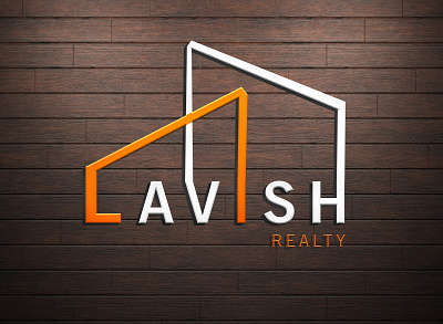 Lavish Realty branding graphic design illustration logo logodesign vector