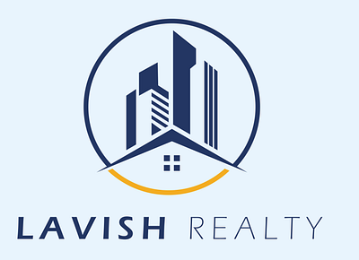 Lavish Realty graphic design illustration logo