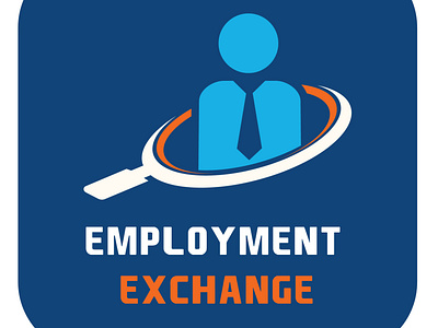 Employment Exchange Logo graphic design