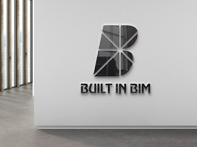 Built in Bim Logo print