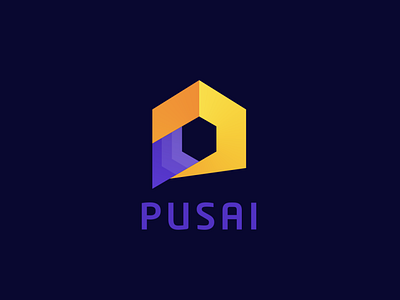 PUSAI app design icon illustration logo ui