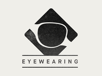 Eyewearing logo black eye eyes eyewear glasses logo sunglasses