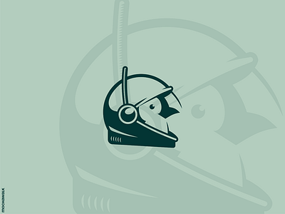 Space Penguin animal astronaut design illustration logo logodesign logomark penguin playful space