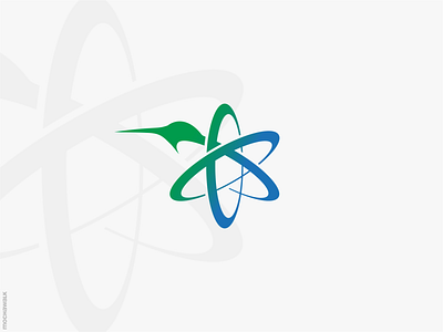 Atom Hummingbird Logo