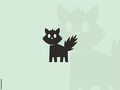 Shocked Cat animal cat design fur logo logodesign logomark pet scary shocked