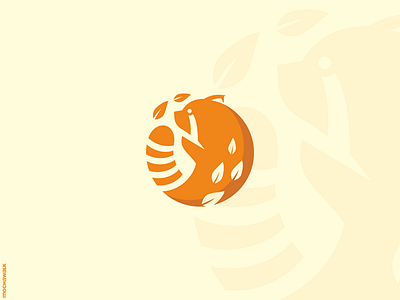 Red Panda Logo adorable animal circle circular cute design illustration logo logodesign logomark playful red panda