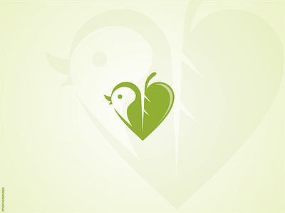 Bird and Leaf Logo