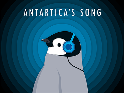 Antartica's Song antartica babypenguin emperorpenguin illustration music penguin song
