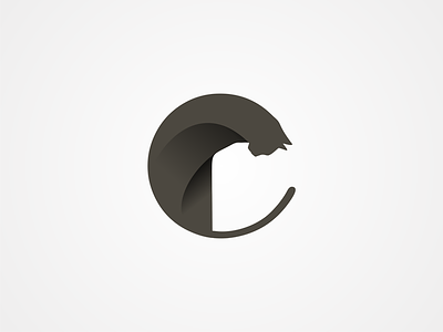 Cat blackcat cat design logo logomark