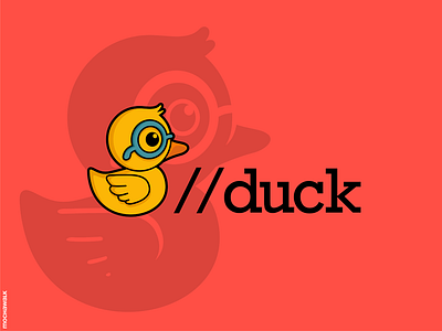 SlashDuck Logo duck logo logodesign logomark nerdy playful