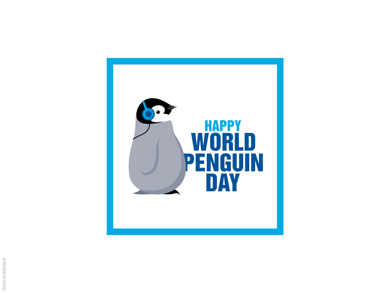 World Penguin Day by Mochamad Arief on Dribbble