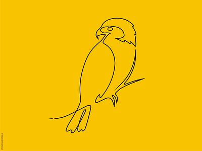 Line Art - Sea Eagle