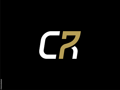 CR7 cr7 cristianoronaldo football footballplayer identity logo logodesign logotype typography