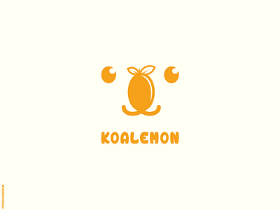 Koalemon identity koala lemon logo logodesign logomark playful