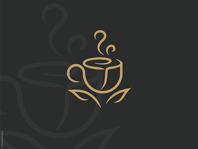 Tulip Cafe Logo By Mochamad Arief On Dribbble