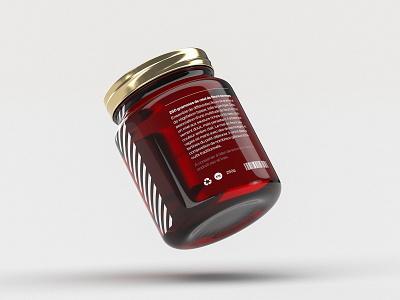 Jar 3d branding c4d graphic design graphism jar octane orthonormai packaging pangrampangram