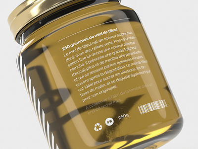 Jar 3d branding c4d graphic design graphism jar octane orthonormai packaging pangrampangram
