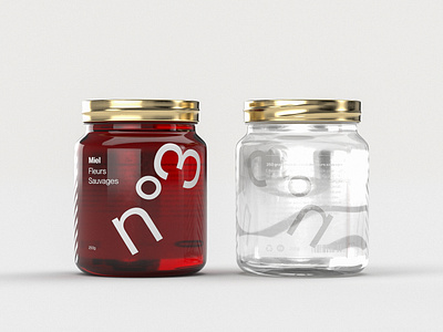 Jar 3d branding c4d graphic design graphism jar octane orthonormai packaging pangrampangram