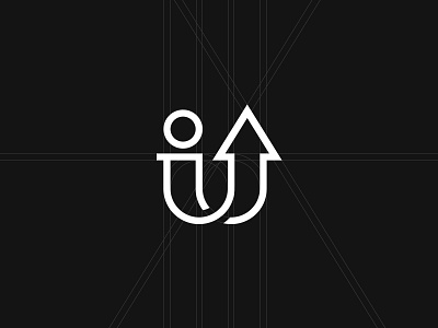 Inturn branding ci concept design graphic id identity logo mark sign type typography
