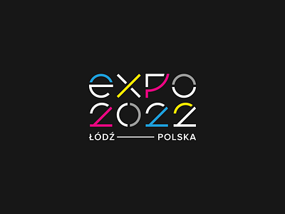 EXPO 2022 branding concept design expo graphic id identity logo mark sign type typography