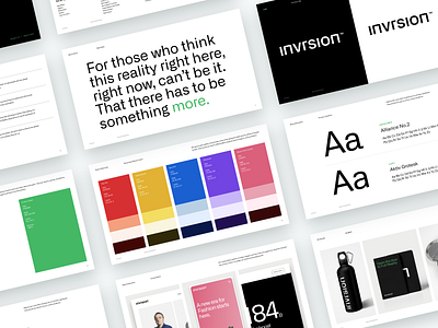 Invrsion | Brand Guidelines asset brand design brand guidelines brand identity branding colors design guidelines logo typography ux visual design visual identity web website
