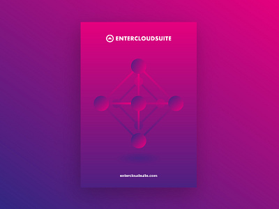 Enter Cloud Suite poster by Elena Aquila on Dribbble