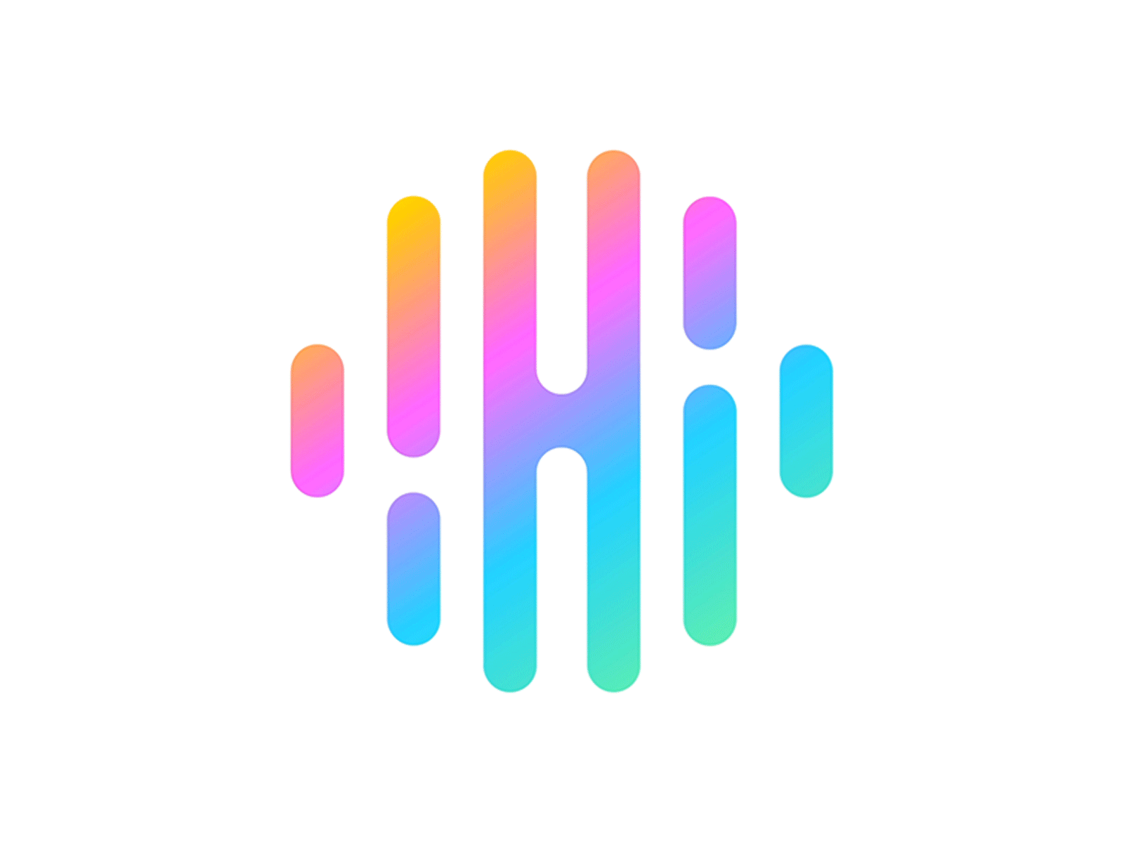 Halley logo animation aftereffects branding coloful crowdfunding design gradient gradient design icon identity design logo animation motion graphics shapes visual design