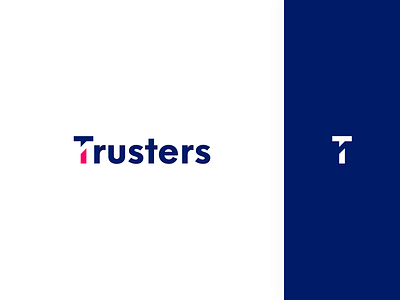 Trusters Logo brand design branding crowdfunding icon logo logotype real estate uiux ux design visual identity web design website